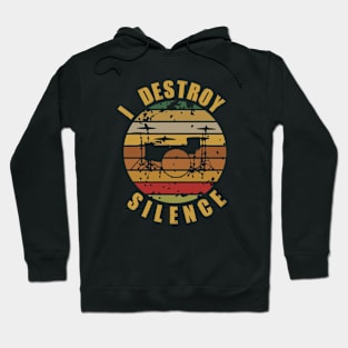 destroy silence Hoodie